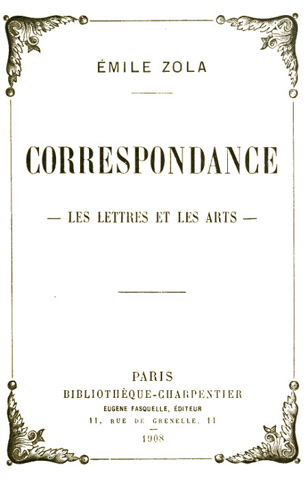The Project Gutenberg Ebook Of Correspondance Les Lettres