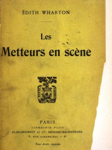 The Project Gutenberg eBook of Les metteurs en scéne, par Edith Wharton.