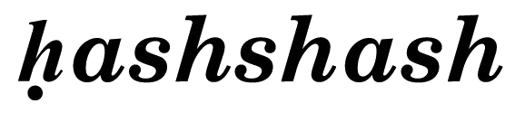 ḥashshash with dot h