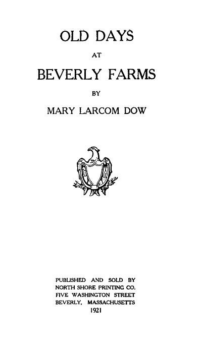 title page