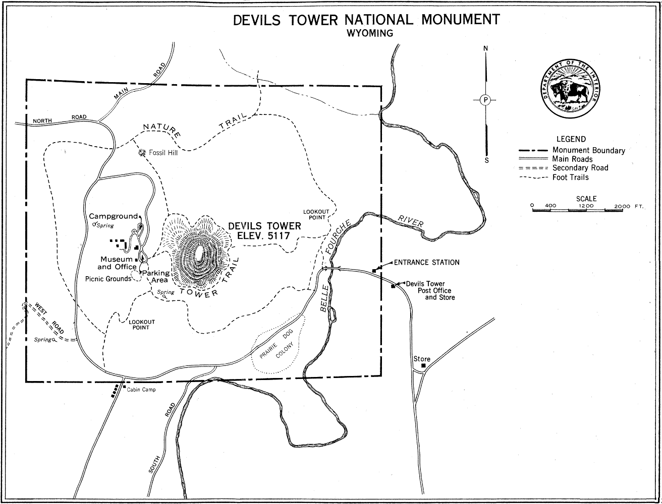 Devils Tower National Monument, Wyoming, by U. S. National Park Service: a  Project Gutenberg eBook