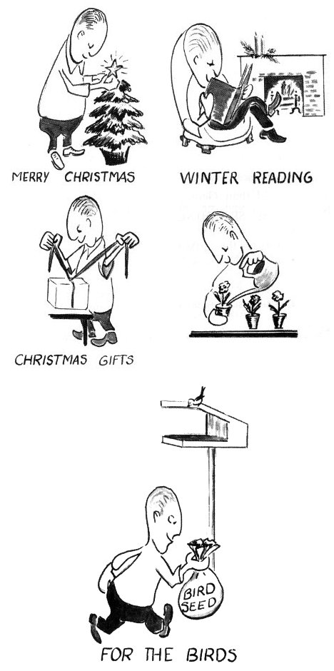 MERRY CHRISTMAS &middot; CHRISTMAS GIFTS &middot; WINTER READING &middot; FOR THE BIRDS