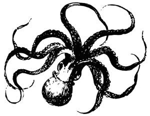 why did the artist choose to portray the southern pacific railroad’s monopoly as an octopus?