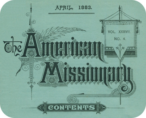 The Project Gutenberg eBook of The American Missionary -- Volume