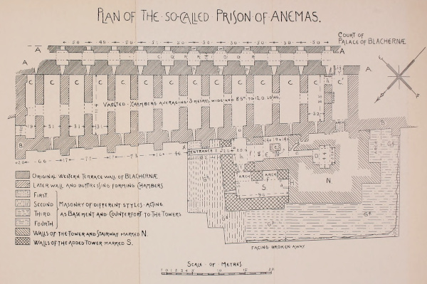 Plan of the So-Called Prison of Anemas.