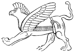 THE ASSYRIAN GRYPHON (Layard ii. 459).