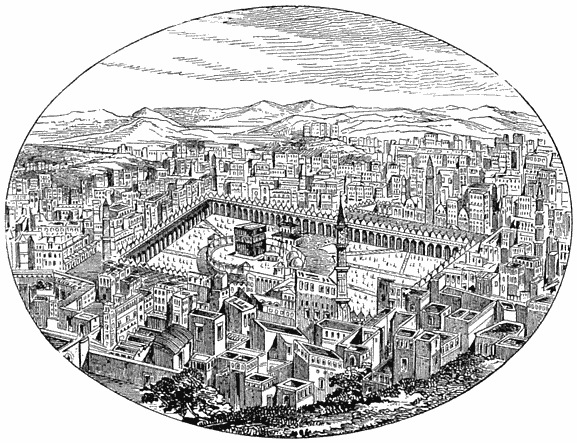 MAKKAH. (From Stanley Lane-Poole’s edition of Lane’s “Selections.”)
