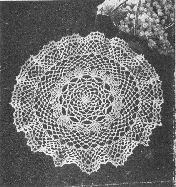 Doilies – A Digital Thread Crochet Pattern Book from 1960 – Lily Design  Book No. 201 – GreyGal's