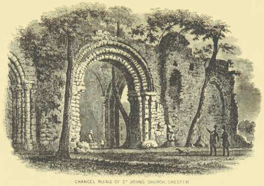 Chancel ruins of St. John’s Church, Chester