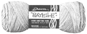 Dawn “SAYELLE” HAND KNITTING YARN