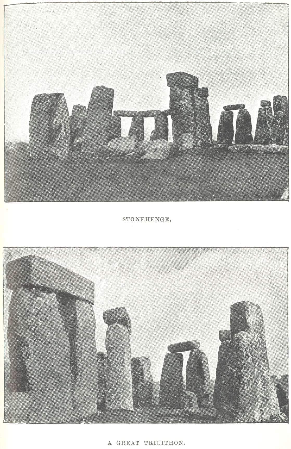 Double Soft Brushed Stonehenge Tribal Leggings