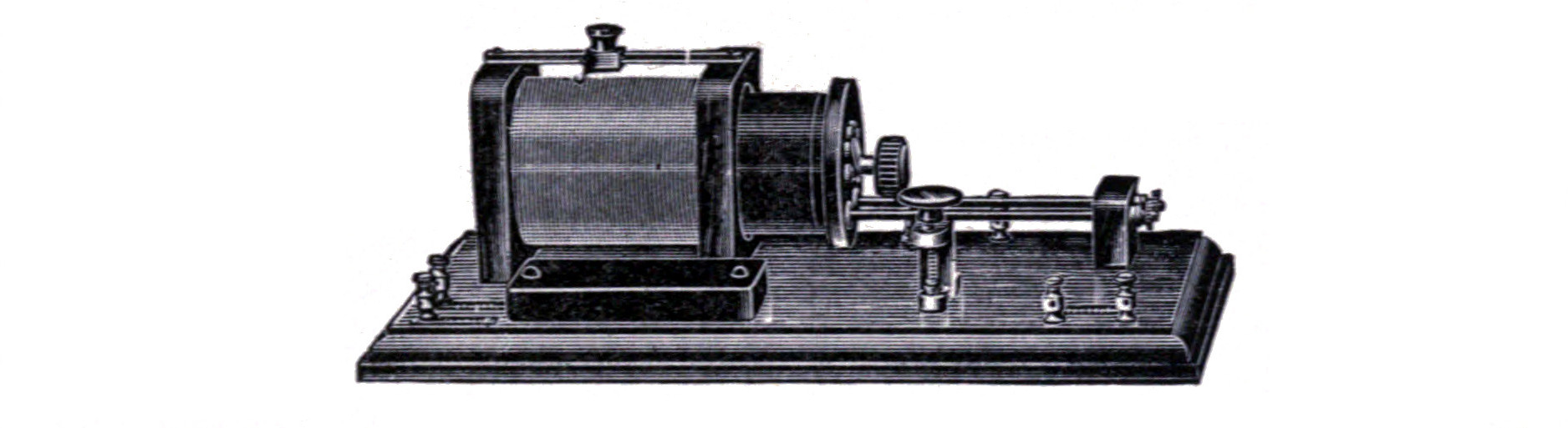 Fig. 150. Receiving Outfit Consisting of Receiving Transformer, Fixed Condenser and Detector.