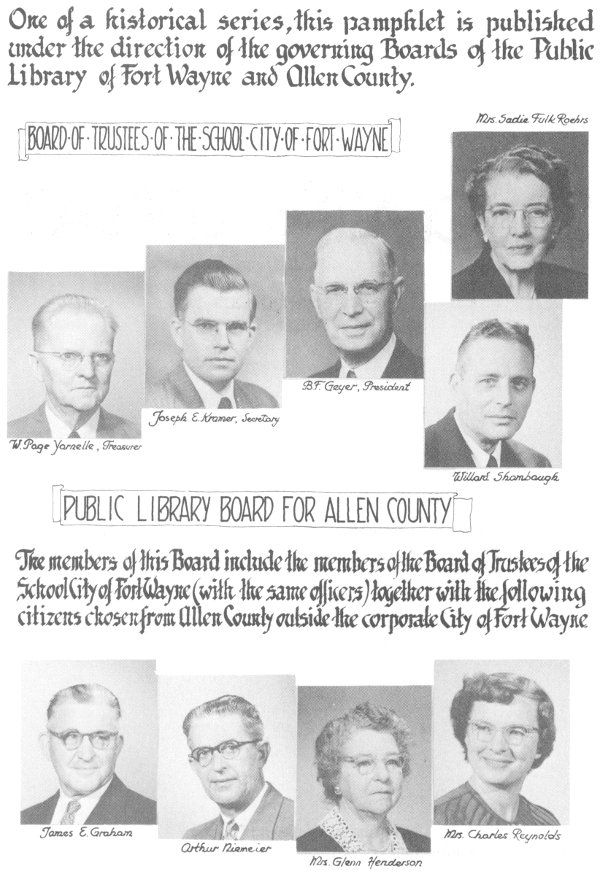 Boards of the Public Library of Fort Wayne and Allen County