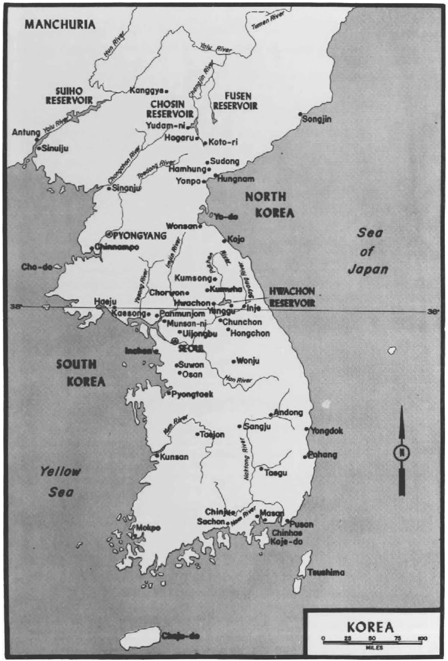 U. S. Marine Operations in Korea, 1950-1953, Volume V (of 5): Operations in  West Korea, by Pat Meid and James M. Yingling—A Project Gutenberg eBook