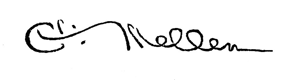 Signature of G: Mellen