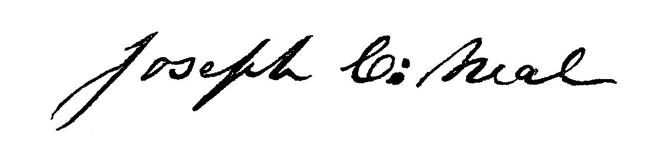 Signature of Joseph C. Neal