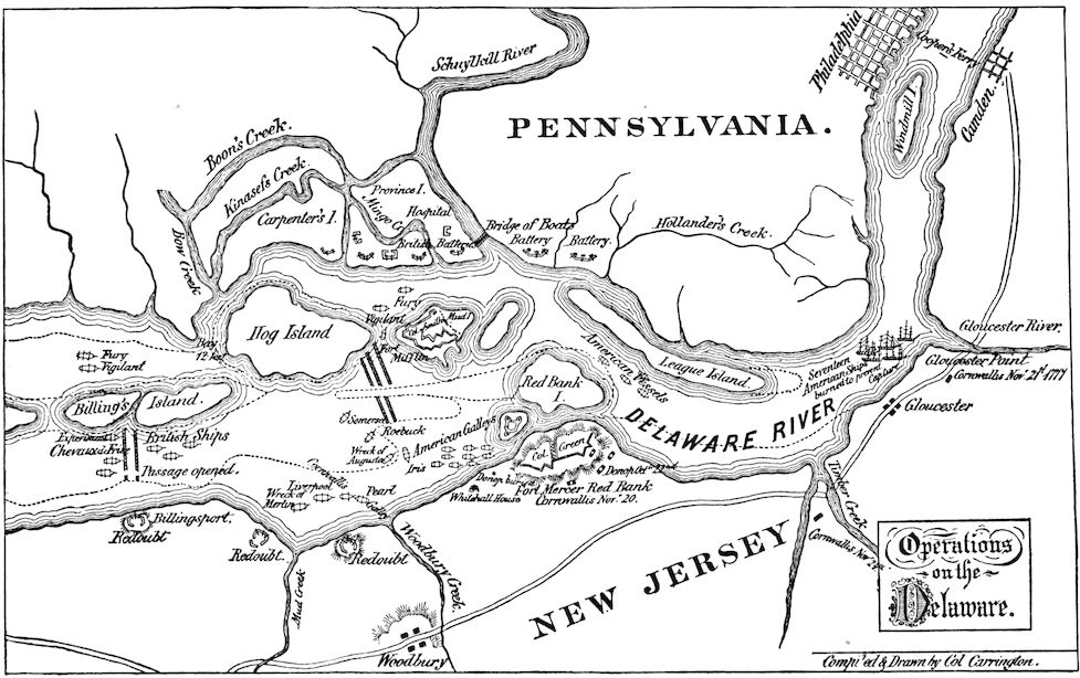 Operations on the Delaware.