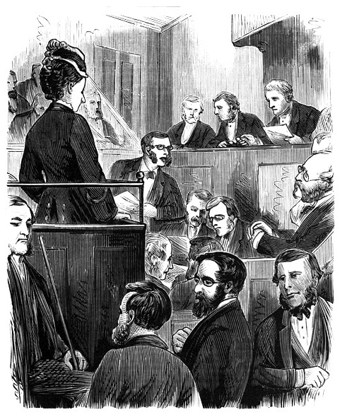 Illustration: EXAMINATION OF ELLEN FULFORD.