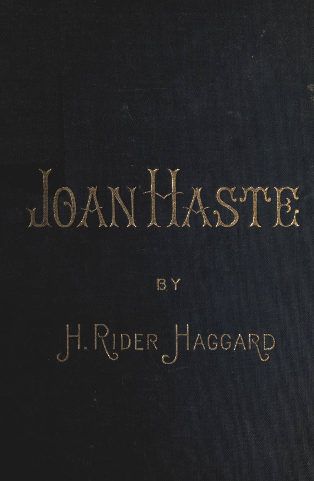 The Project Gutenberg eBook of Joan Haste, by H. Rider Haggard