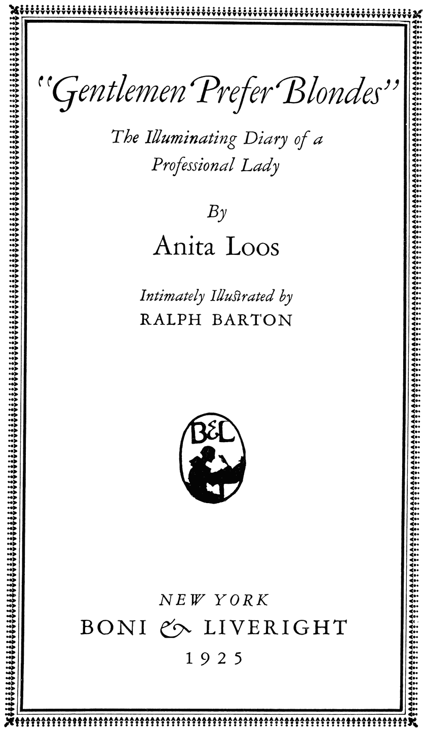 Original Title Page.