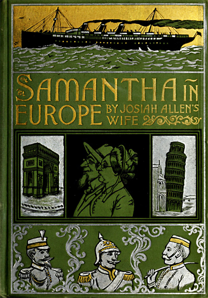 Samantha in Europe, by Marietta Holley—A Project Gutenberg eBook picture