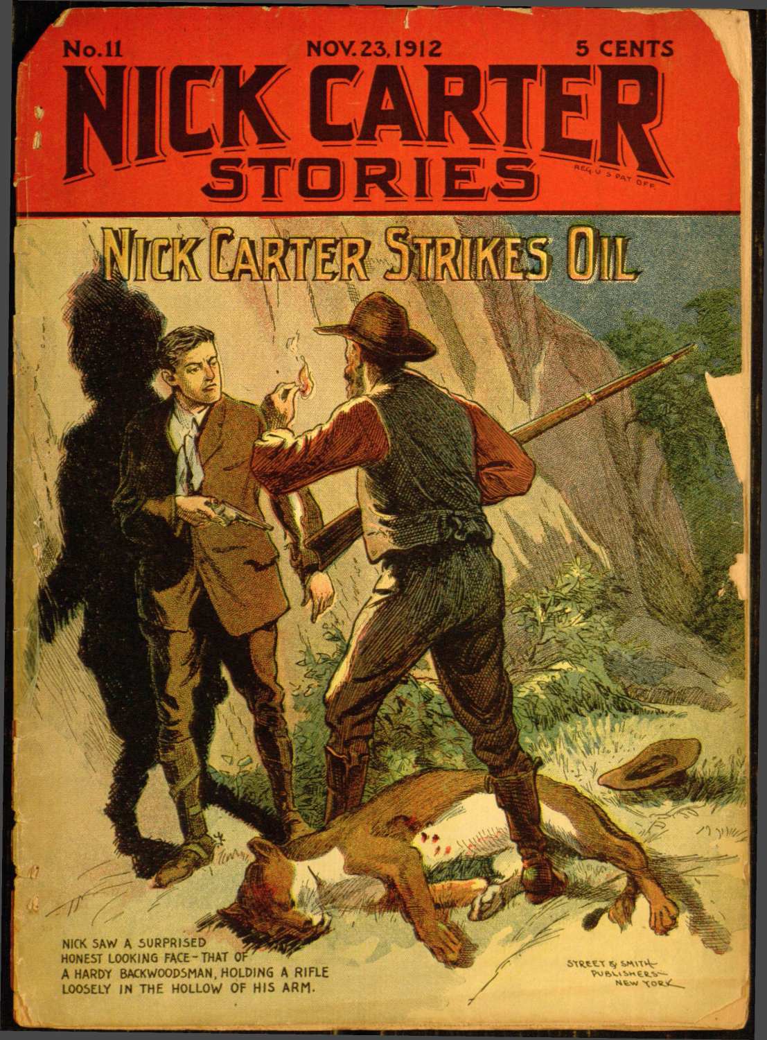 The Project Gutenberg eBook of Nick Carter Strikes Oil.