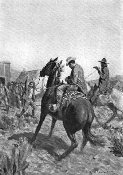 Sprague had unlimbered and focussed his camera again and was
calmly taking snap-shot after snap-shot.