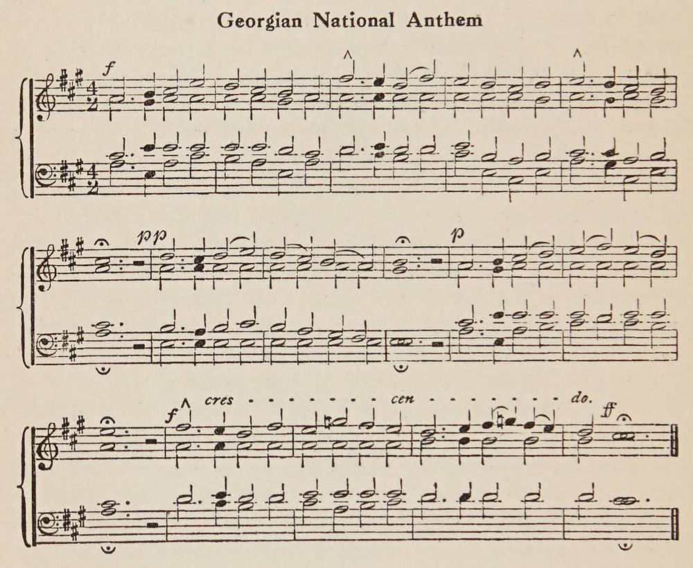Georgian National Anthem
