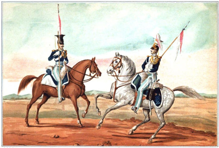 British 17th Light Dragoons command American War of Independence