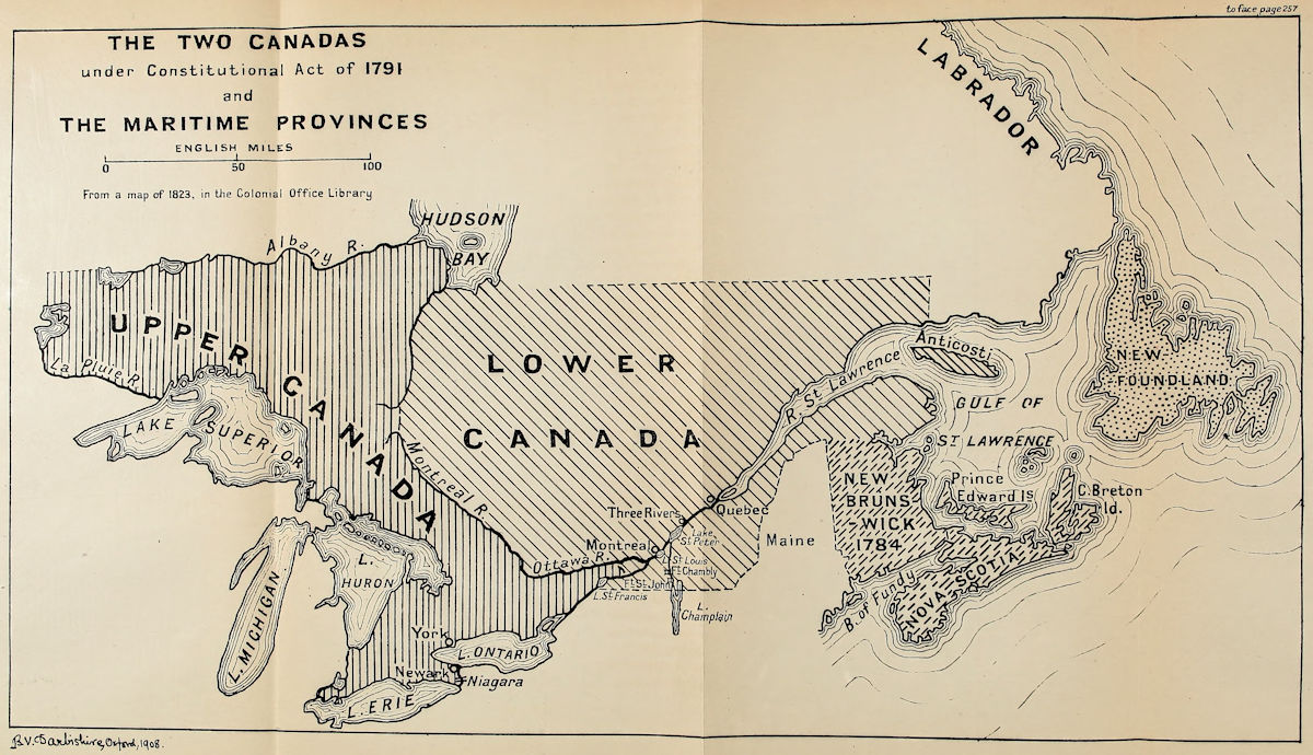 A History of Canada: 1763-1812, by C. P. Lucas—A Project Gutenberg eBook