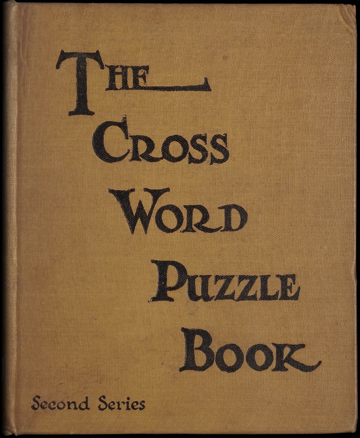 The Cross Word Puzzle Book Second Series