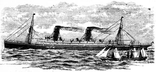 a steamship