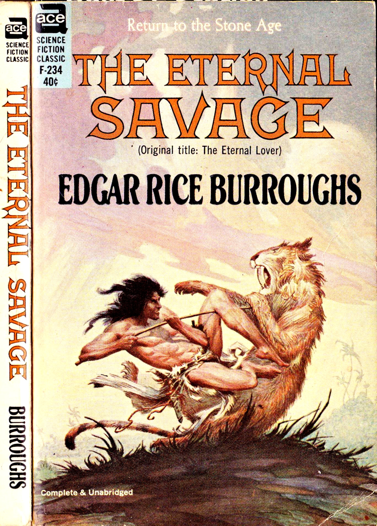 The Eternal Savage, by Edgar Rice Burroughs—A Project Gutenberg eBook