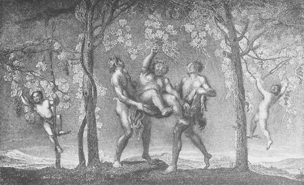 Silenus and Fauns