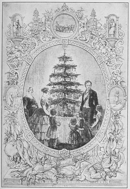 Christmas tree of the English royal family