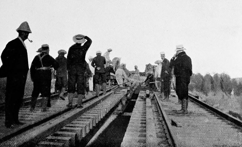 Repairing the Line outside Tientsin