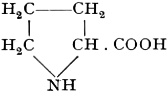 Struktur des Prolins
