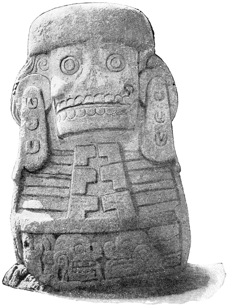 Card 86 - Huitzilopochtli - Back  Wild creatures, Mythological creatures,  Prehistoric creatures