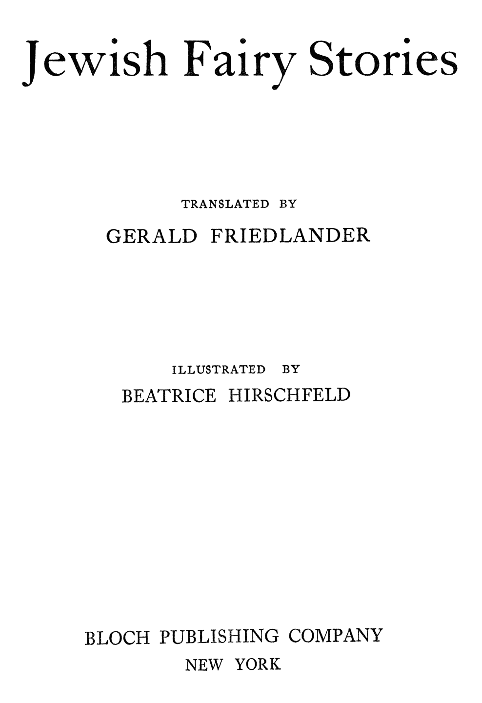 Original Title Page.