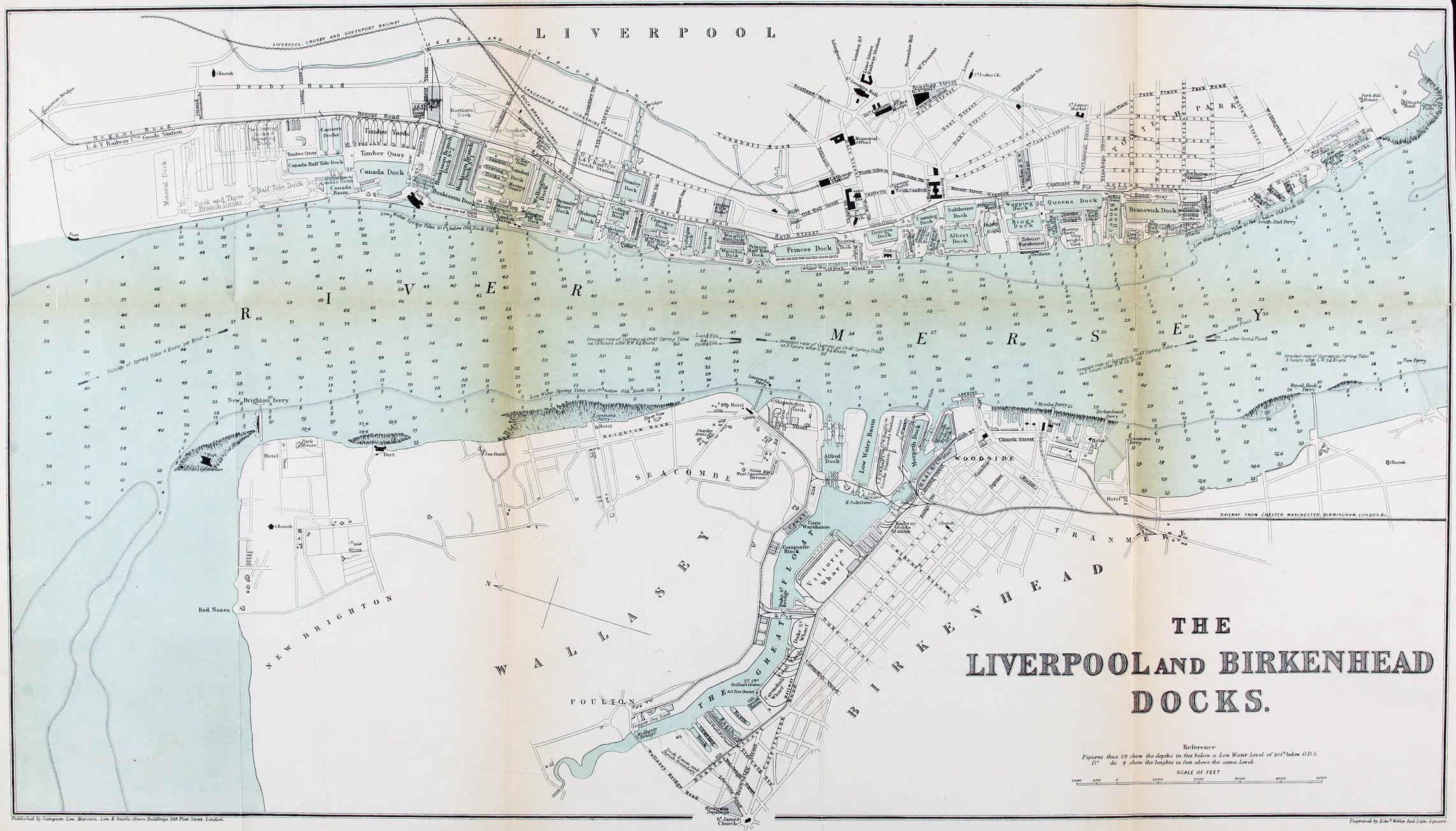 LIVERPOOL AND BIRKENHEAD DOCKS.