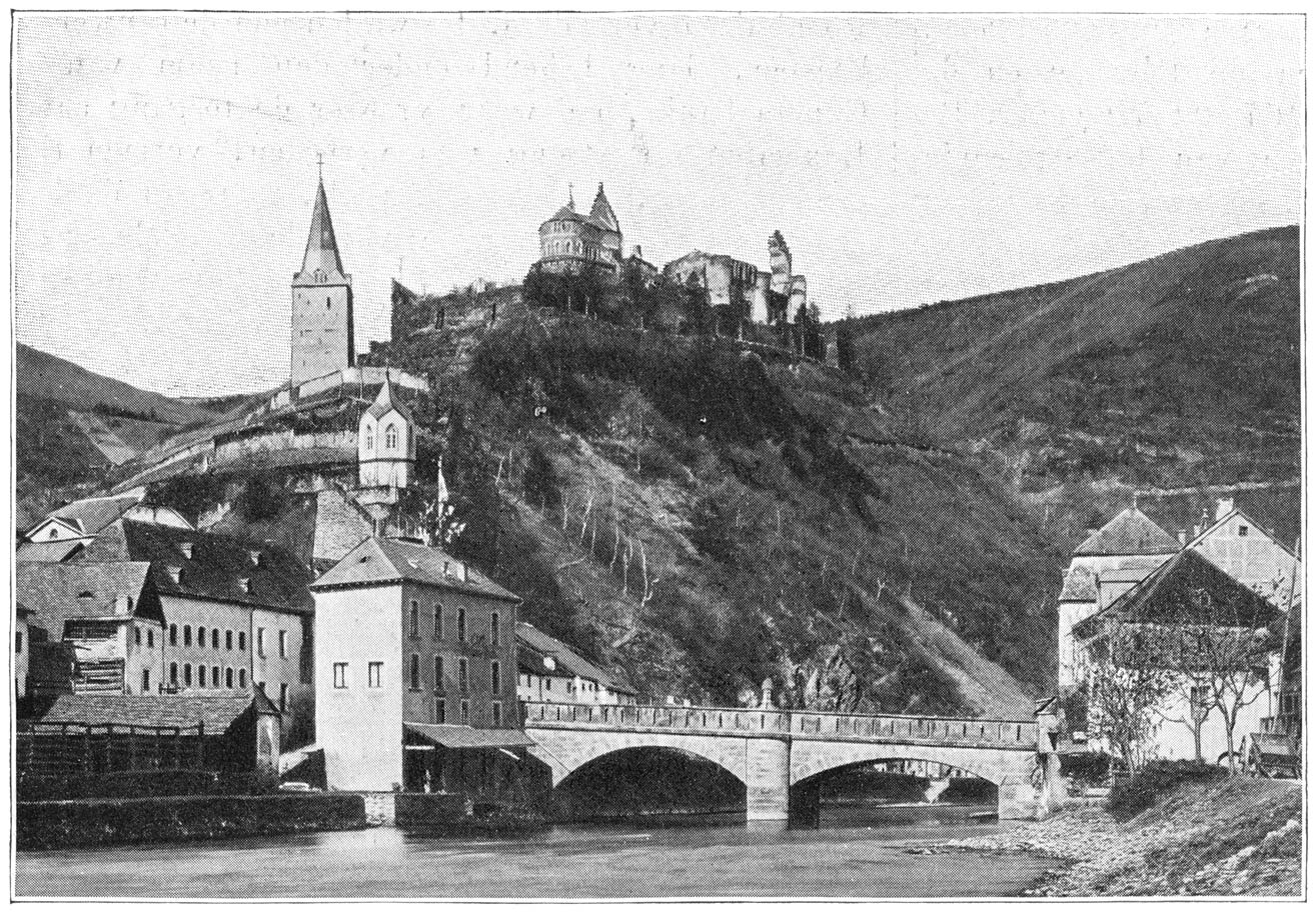 Vianden, zooals Victor Hugo het uit zijn huis zag liggen.