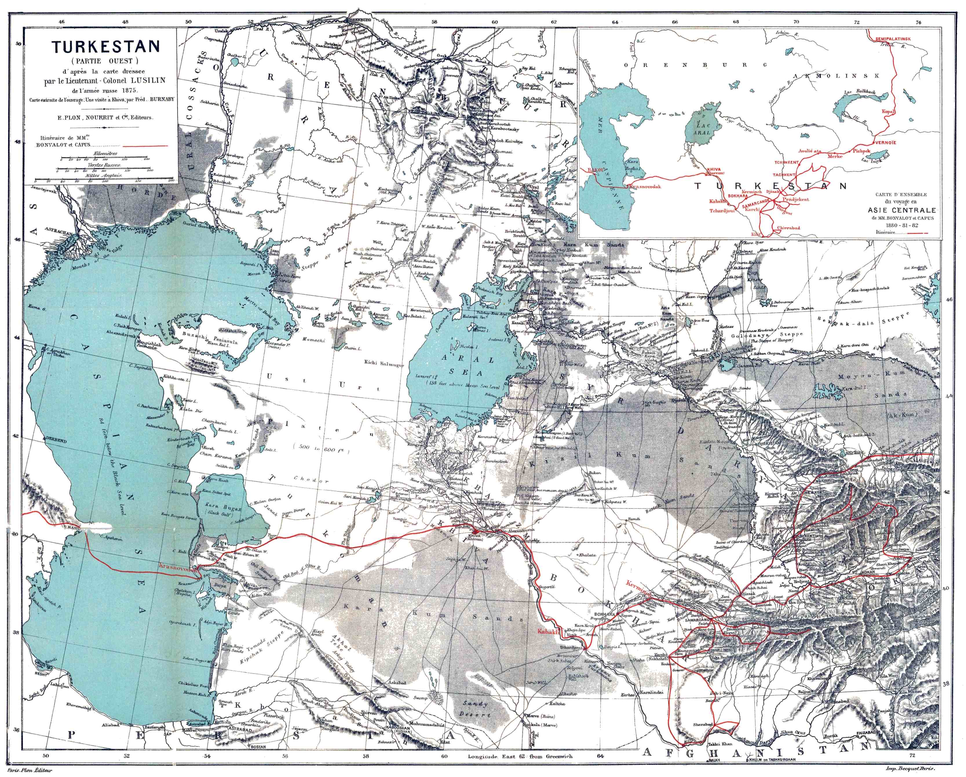 En Asie centrale: Du Kohistan à la Caspienne | Project Gutenberg