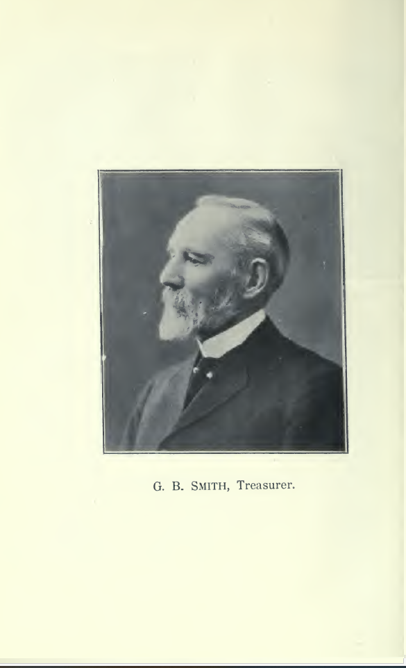 G. B. Smith, Treasurer.