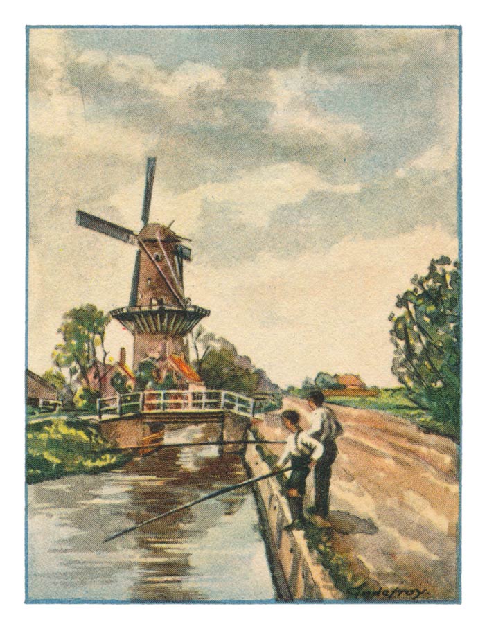 40. WATERINGEN, Graanmolen