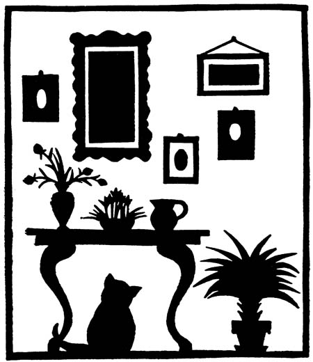 She
looked at the pictures with great interest