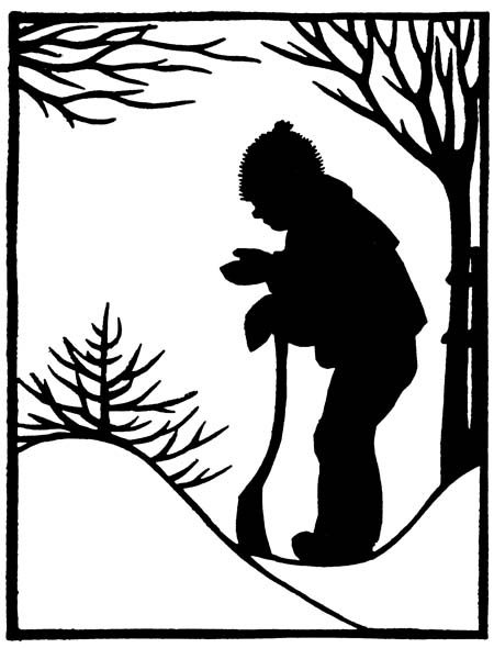 Mr. Gardiner
shoveling out the board walk