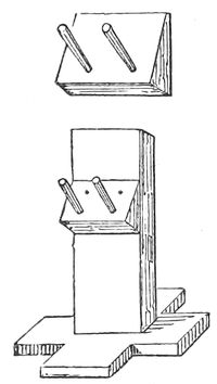 Rack for the printing balls