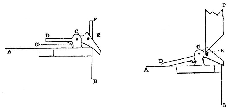 Mechanism for taking a sheet up and down in the press