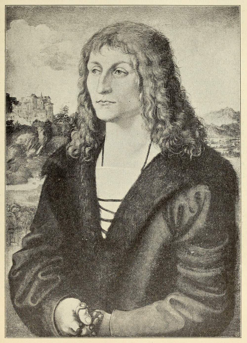 Porträt im Besitz des Grossherzogs von Hessen