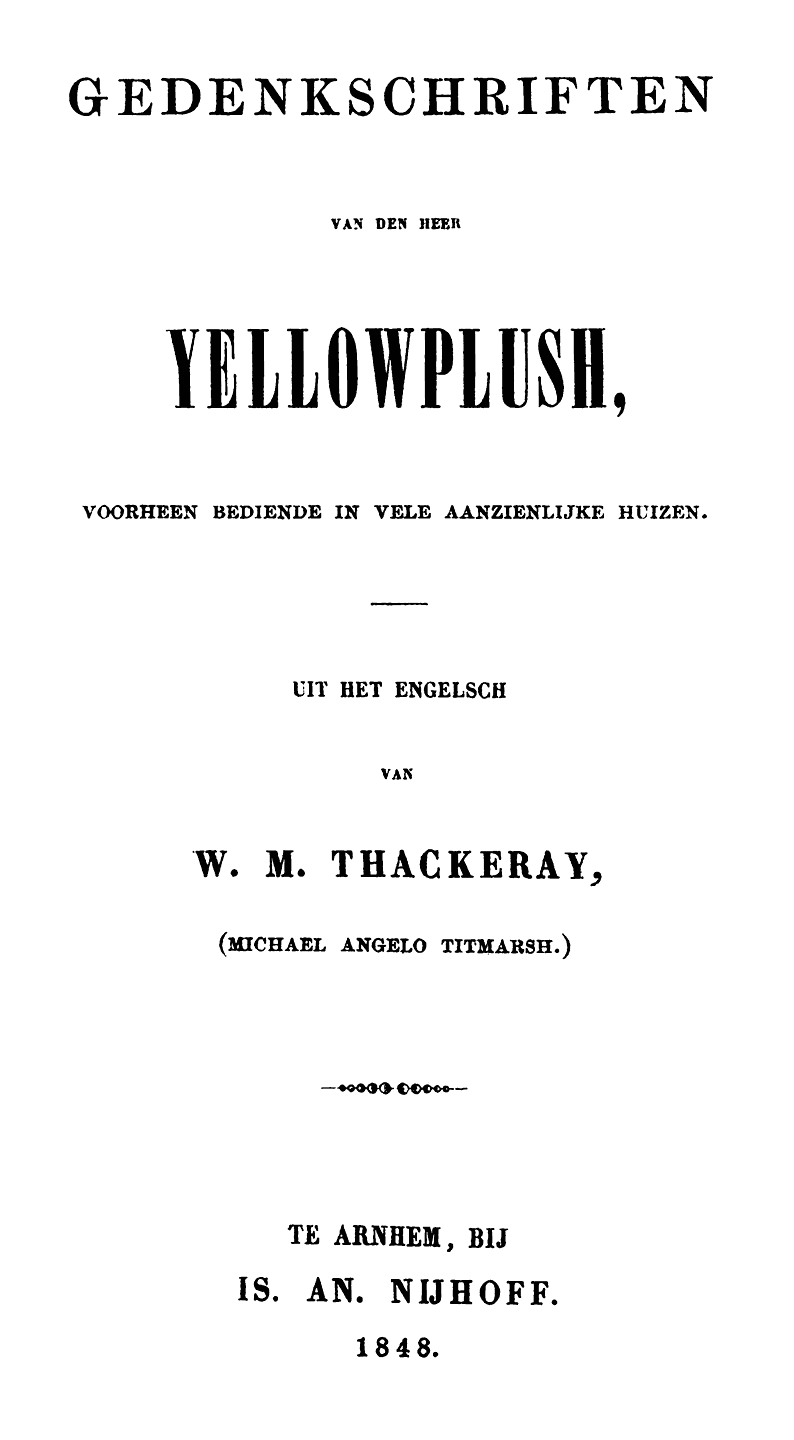 Oorspronkelijke titelpagina.